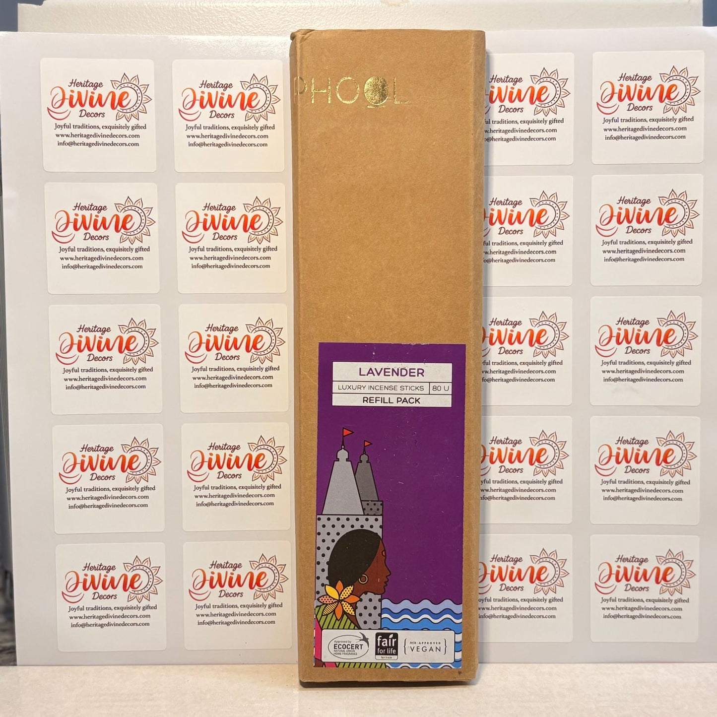 NATURAL INCENSE STICKS - LAVENDER
