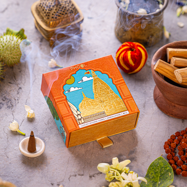 KVT SANDALWOOD INCENSE CONES