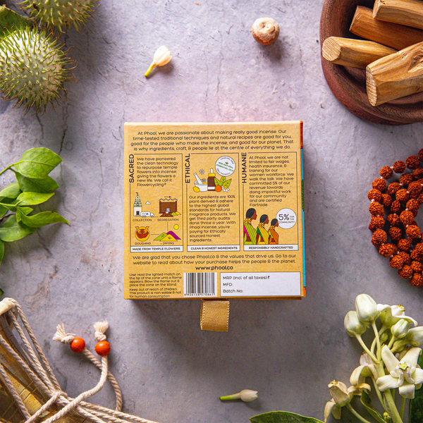 KVT SANDALWOOD INCENSE CONES