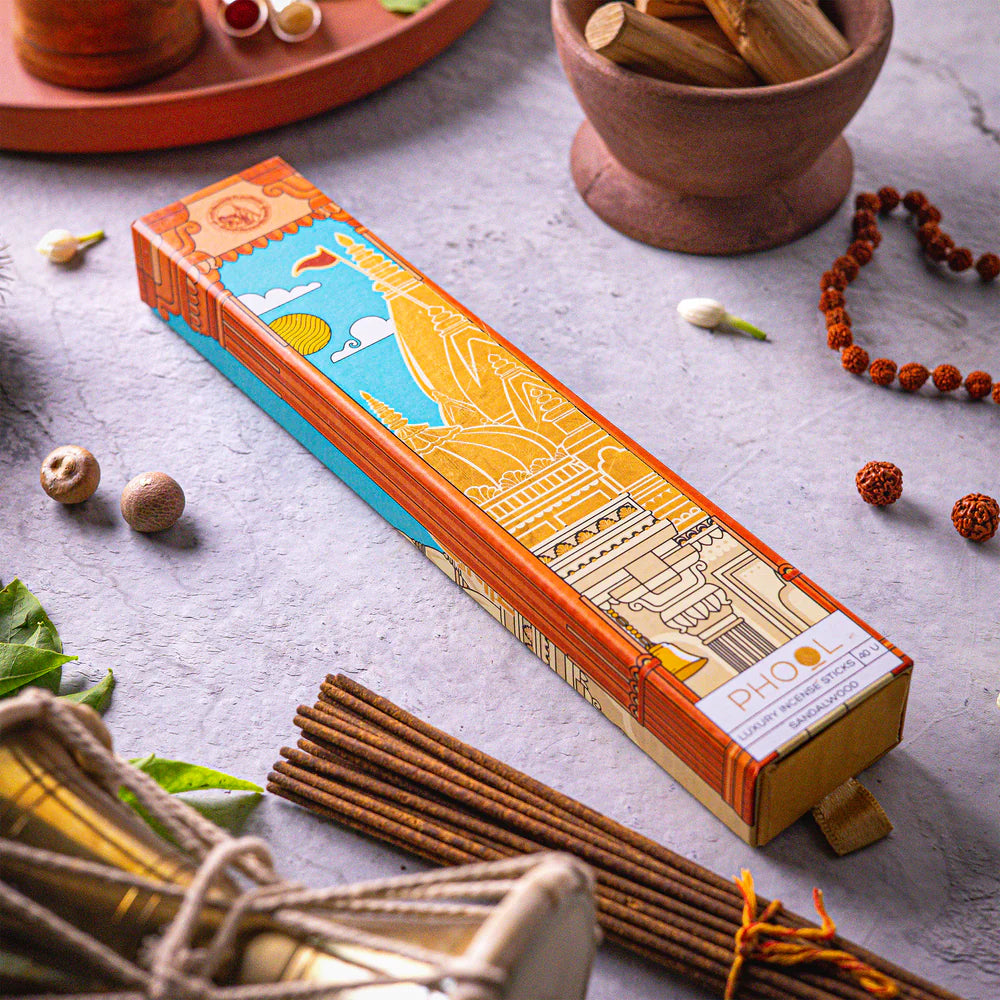 NATURAL INCENSE STICKS - KVT SANDALWOOD