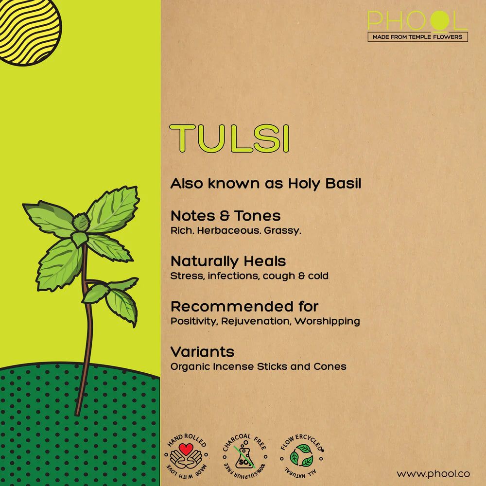 NATURAL INCENSE STICKS - TULSI
