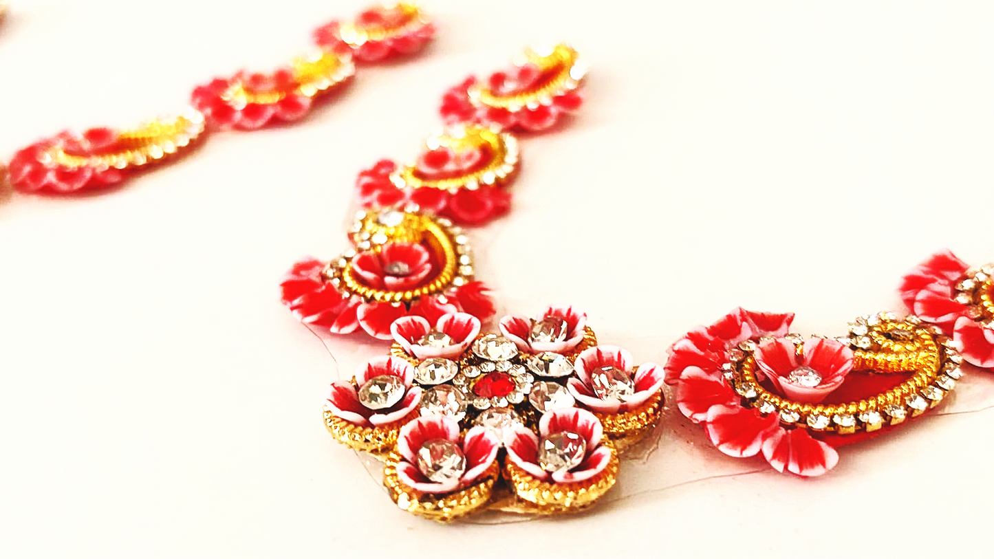 Mala for divine photo frames or idols Set of Two