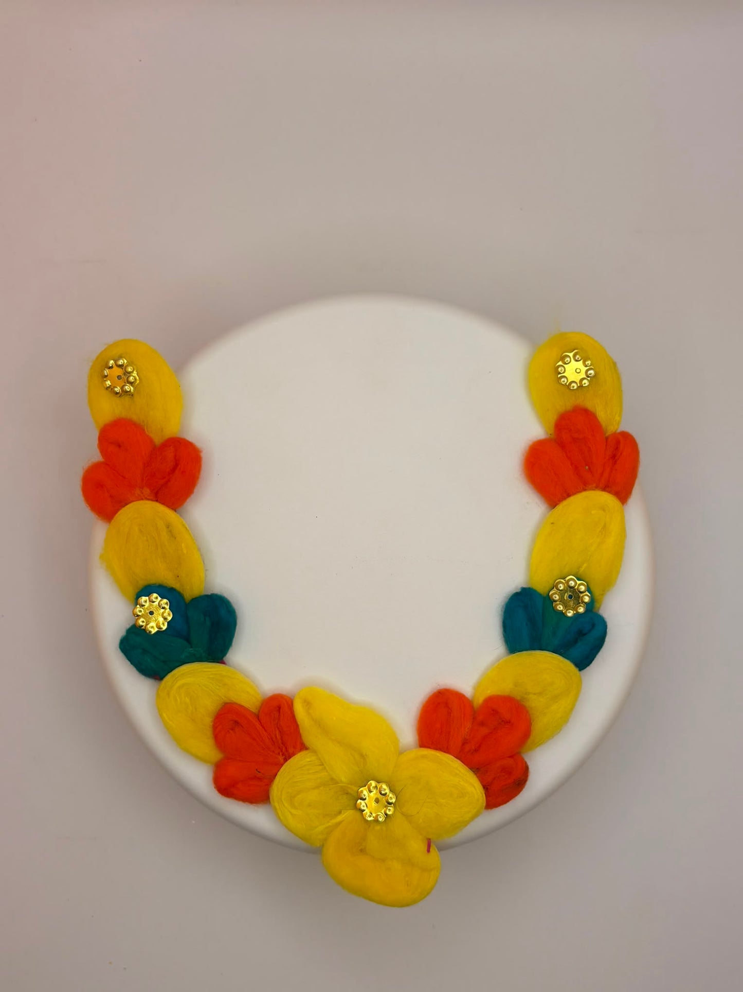 Pure Cotton vastram/mala for divine photo frames or idols