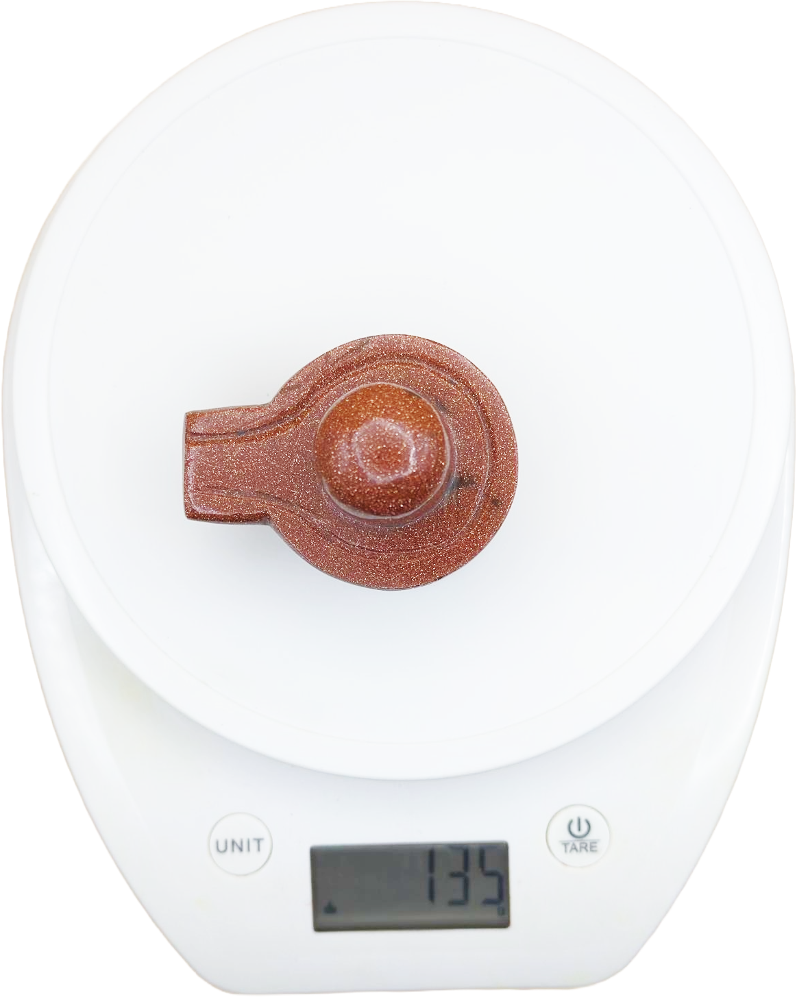 Sunstone Shivaling (135 grams)