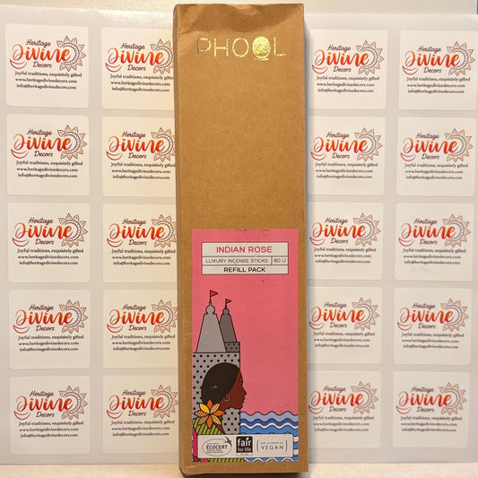 NATURAL INCENSE STICKS - INDIAN ROSE
