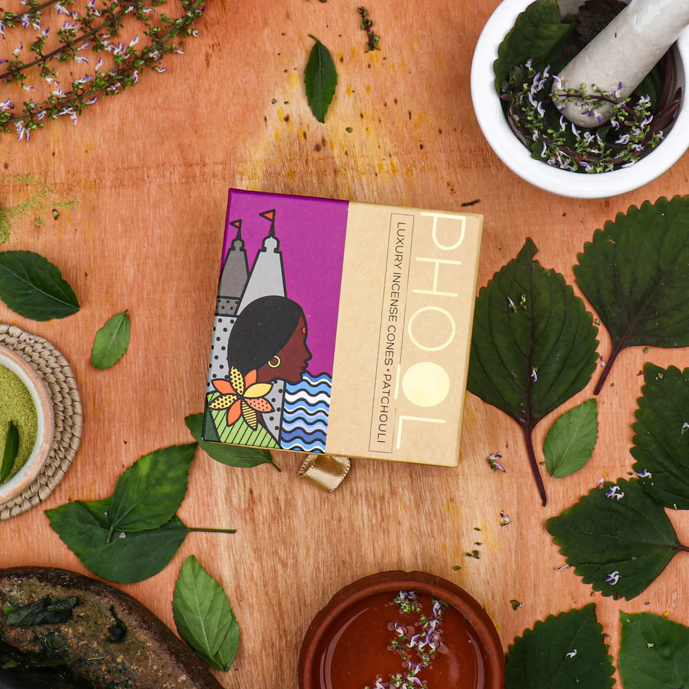 NATURAL INCENSE CONES - PATCHOULI