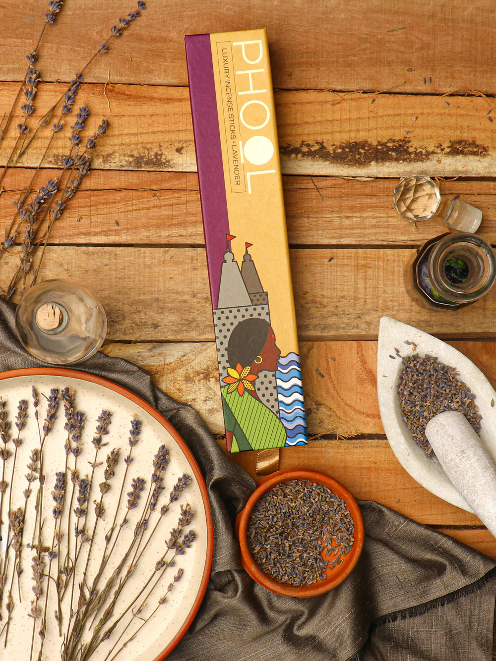 NATURAL INCENSE STICKS - LAVENDER