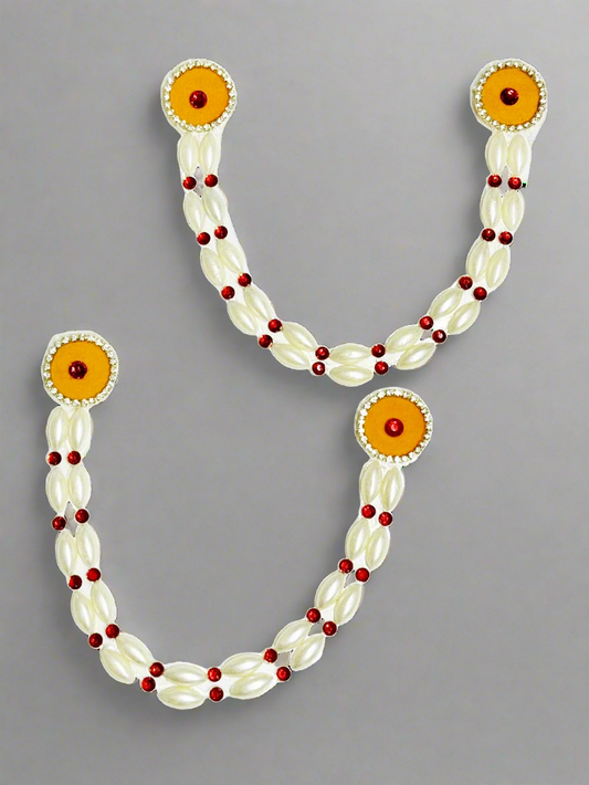 Pearl Stone Malas | Vastram for God Frames
