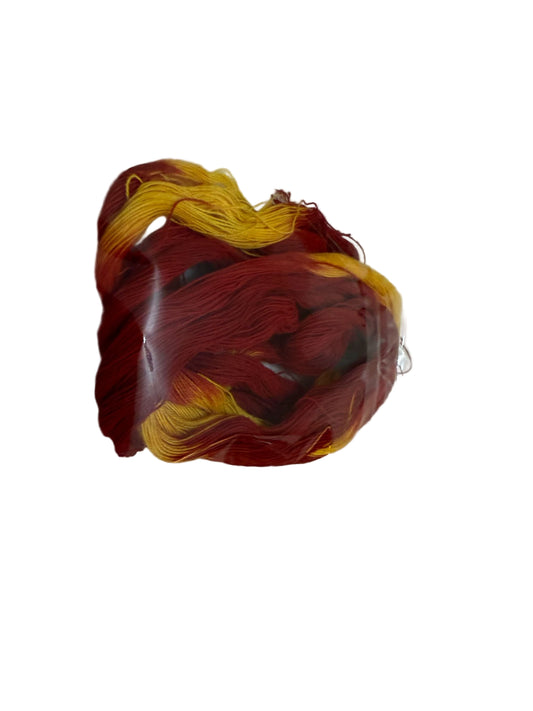 Indian Pooja Kalawa Mauli Thread Raksha Sutra Double Colour Pooja Dhaaga Wrist Roll (Set of 2)