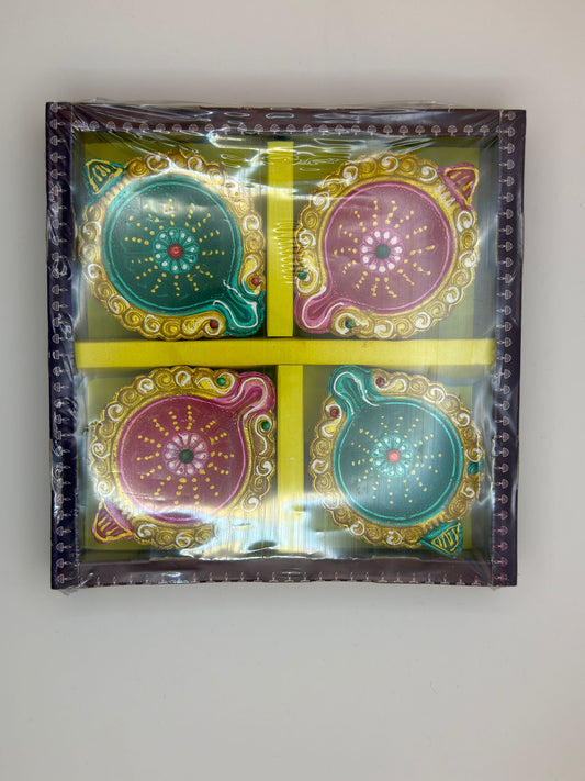 Decorative Diyas - Set of 4