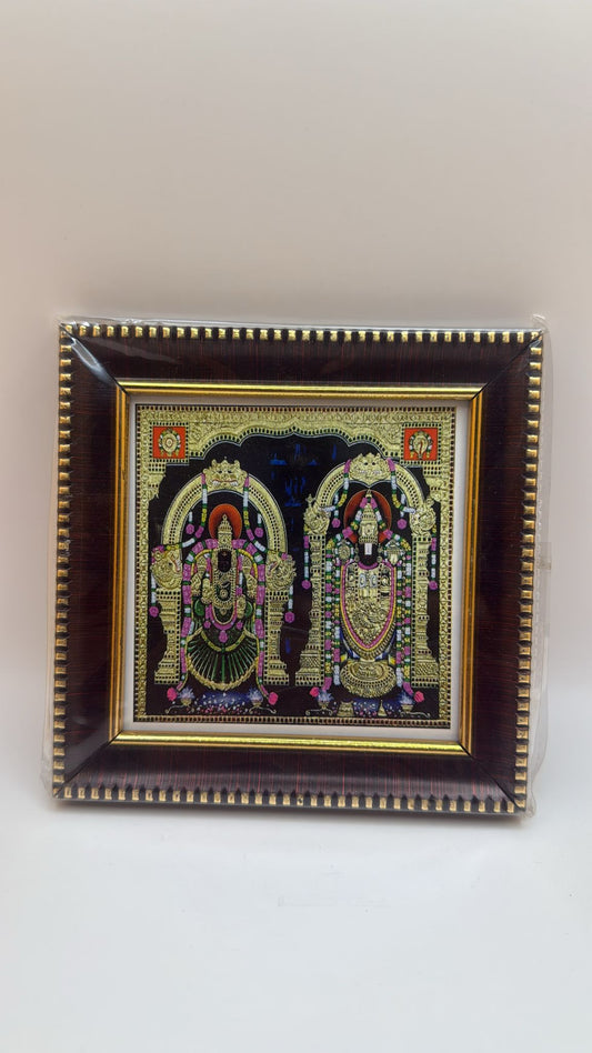 Thanjavur Style  - Lord Balaji and Goddess Padmavati