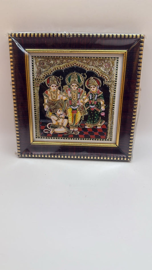 Thanjavur Style  - Sita Rama Parivar