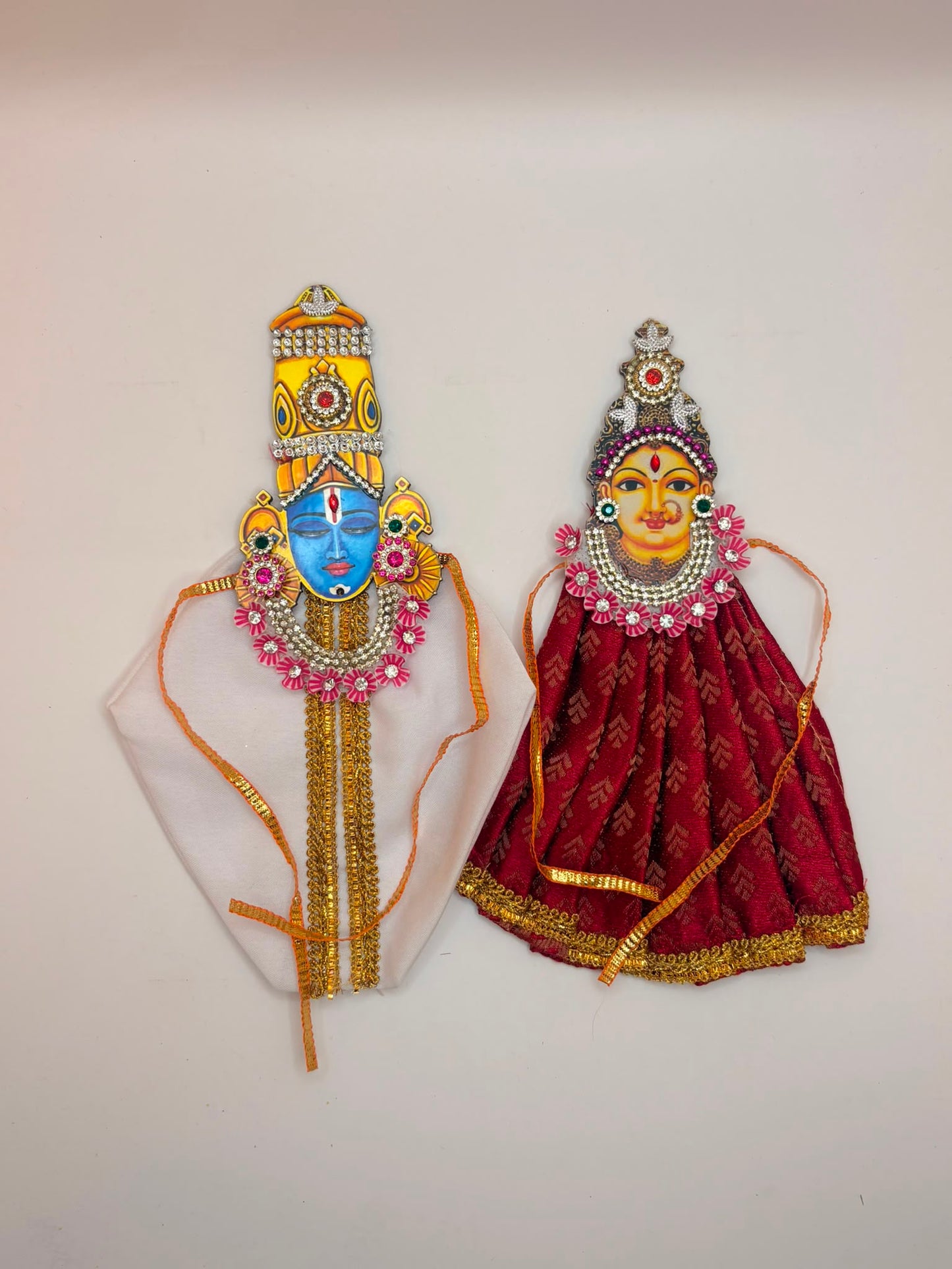 Deepam Dress Lakshmi Narayan 7 inch height