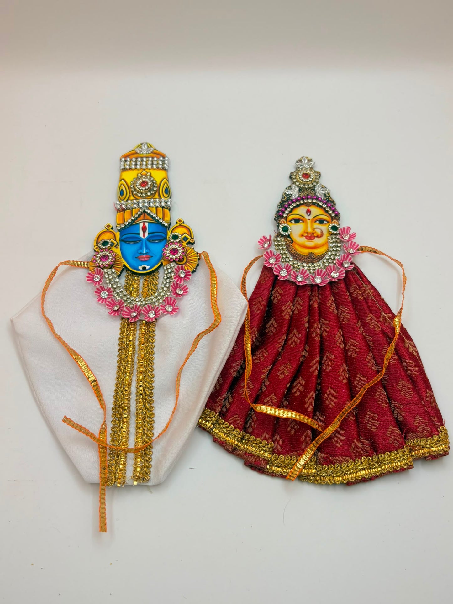 Deepam Dress Lakshmi Narayan 7 inch height