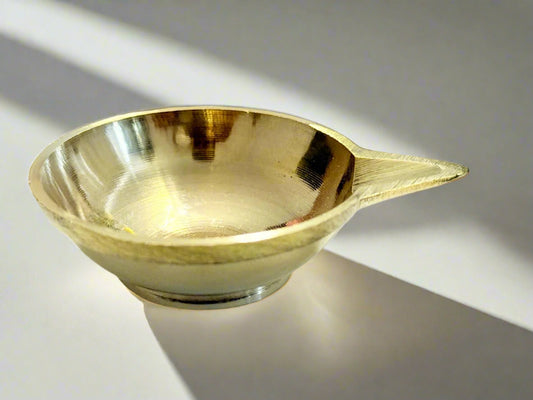Brass Deepam / Kubera Agal Vilakku - Each