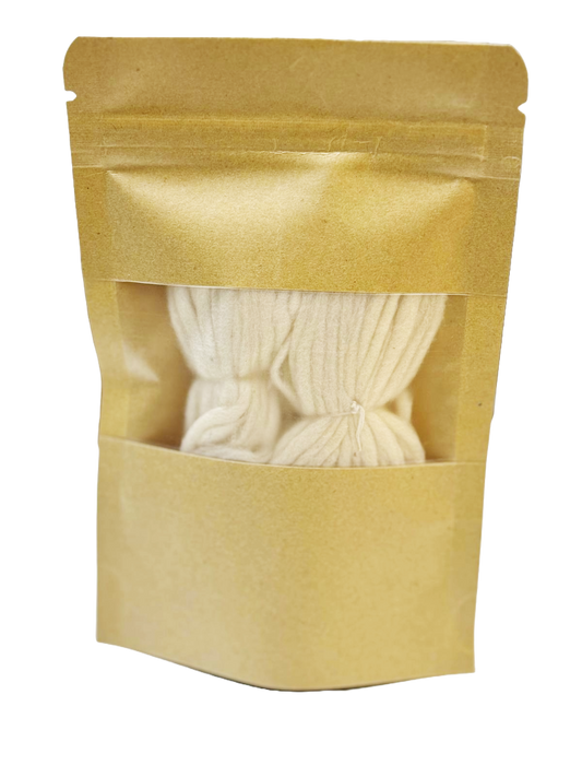 150 Long cotton wicks organic for diya/deepam/vilakku
