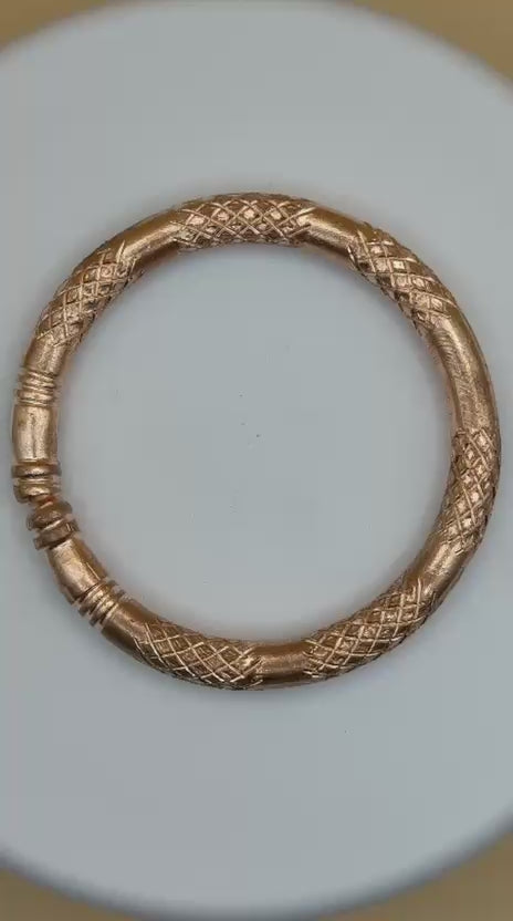 Pure copper bracelet