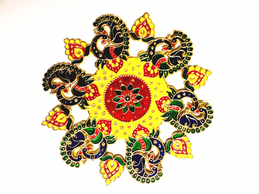 Rangoli stick-on