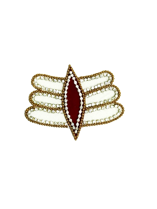 Shiva namalu (thri pundram) stick on - Each