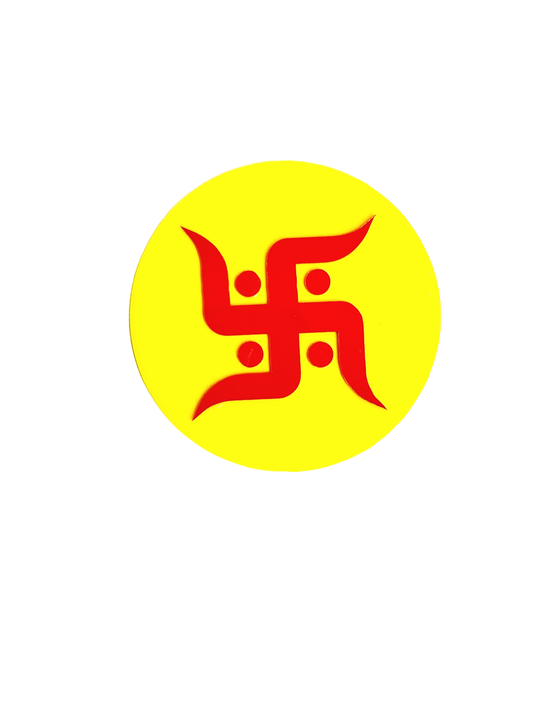 Swastik door sticker